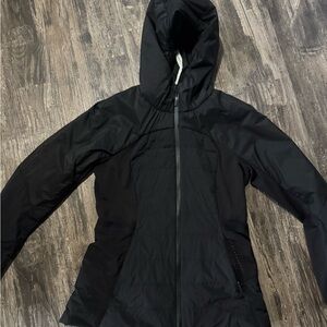 lululemon athletica Black Down For it All Jacket